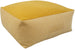 Pouf Ebbw Vale | size: Width: 80cm, Height: 30cm, Depth: 80cm | color: Yellow | image: 1 | variant: 1001416