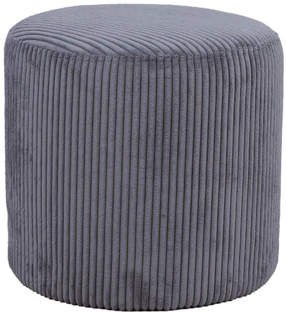 Pouf Ines | size: Width: 41cm, Height: 40.5cm, Depth: 41cm | color: Gray | image: 1 | variant: 1006093