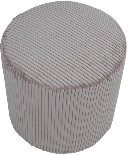 Pouf Ines | size: Width: 41cm, Height: 40.5cm, Depth: 41cm | color: Gray | image: 2 | variant: 1006094