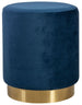 Pouf La Perla | size: Width: 35cm, Height: 42cm, Depth: 35cm, Diameter: 35cm | color: Blue | image: 0 | variant: 1006098
