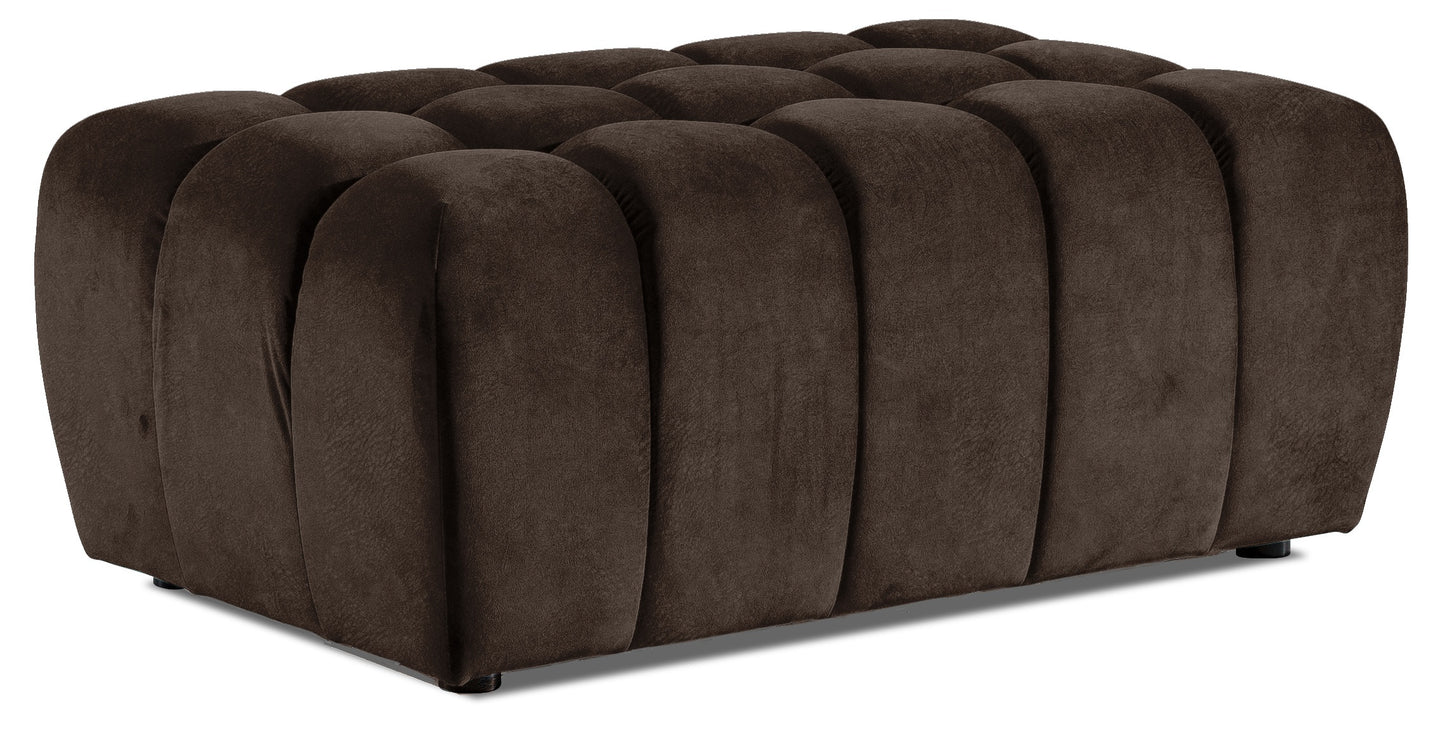 Pouf Lazaro | size: Width: 102cm, Height: 40cm, Depth: 64cm | color: Dora | image: 0 | variant: 1005860