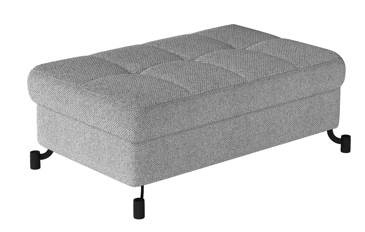 Pouf Lorelle | size: Width: 100cm, Height: 45cm, Depth: 70cm | color: Grande | image: 0 | variant: 1005899