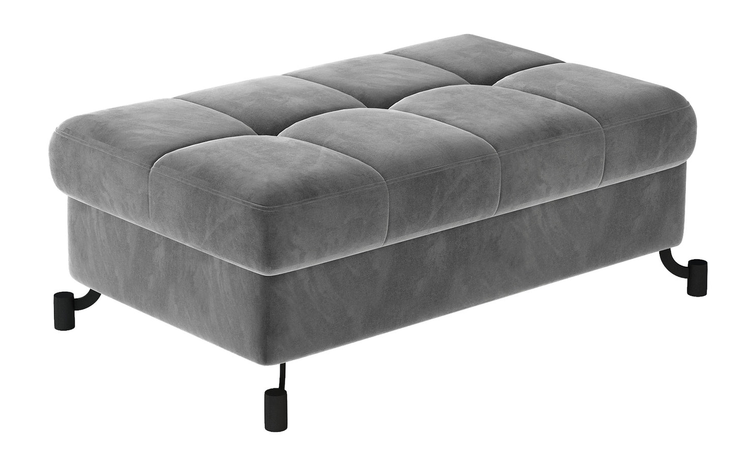 Pouf Lorelle | size: Width: 100cm, Height: 45cm, Depth: 70cm | color: Paros | image: 0 | variant: 1005893