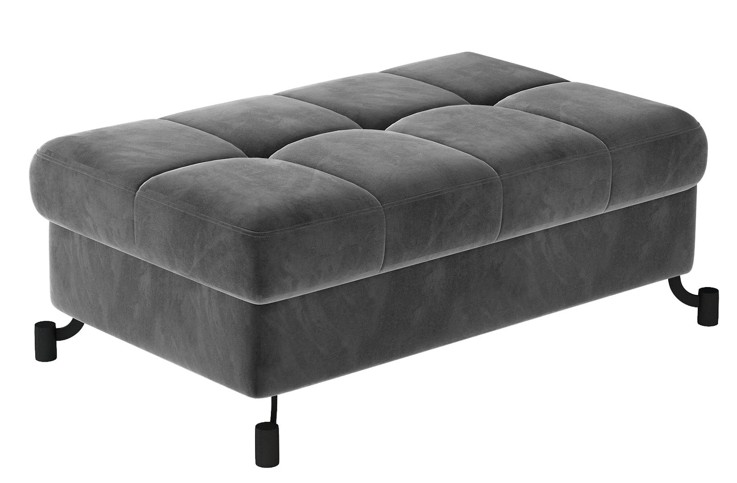 Pouf Lorelle | size: Width: 100cm, Height: 45cm, Depth: 70cm | color: Paros | image: 0 | variant: 1005894
