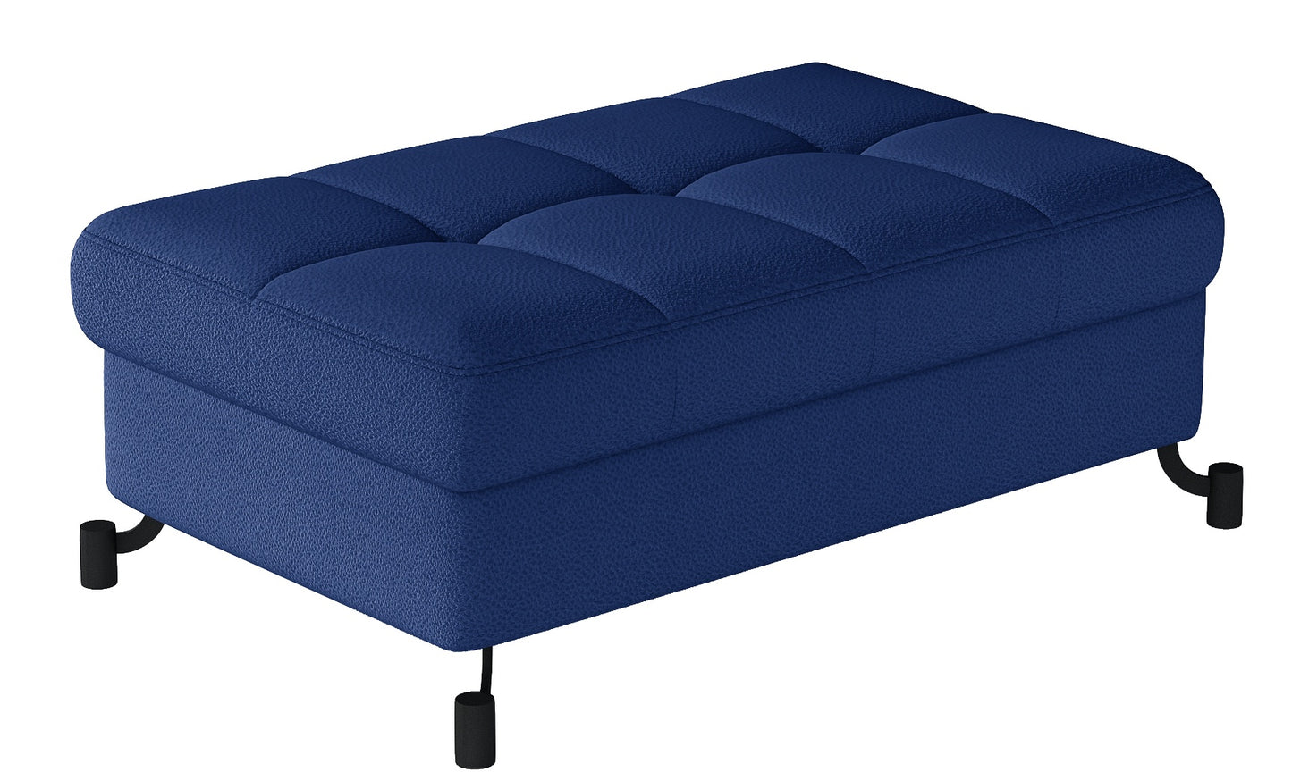 Pouf Lorelle | size: Width: 100cm, Height: 45cm, Depth: 70cm | color: Solar | image: 0 | variant: 1005905