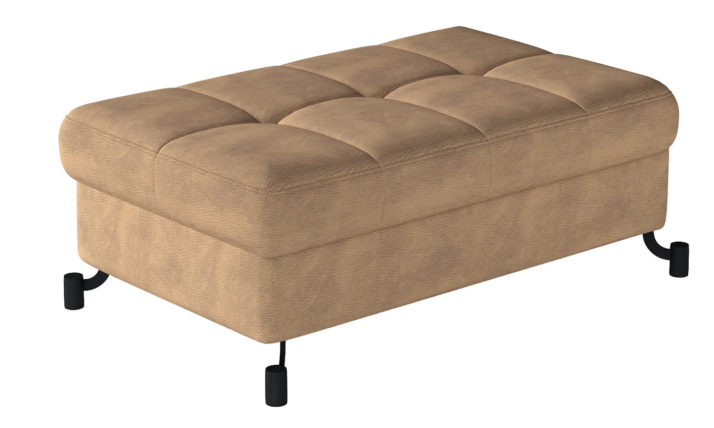 Pouf Lorelle | size: Width: 100cm, Height: 45cm, Depth: 70cm | color: Texas | image: 0 | variant: 1005907
