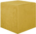 Pouf Lyn | size: Width: 45cm, Height: 45cm, Depth: 45cm | color: Yellow | image: 1 | variant: 1006124