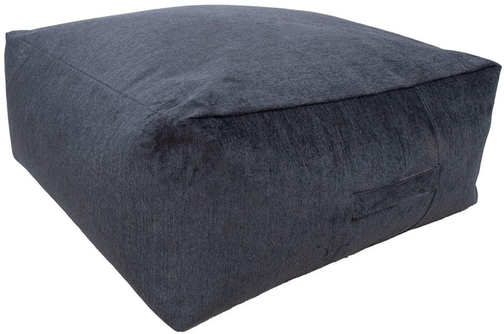 Pouf Mitsu-Mitsu 1 | size: Width: 80cm, Height: 30cm, Depth: 80cm | color: Blue | image: 1 | variant: 1006134