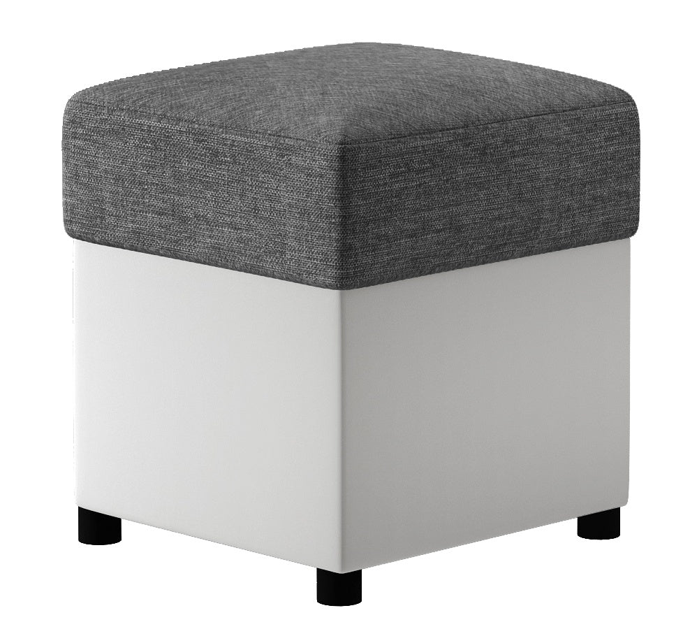 Pouf R1 | size: Width: 35cm, Height: 35cm, Depth: 35cm | color: Sawana/Soft | image: 0 | variant: 1005977