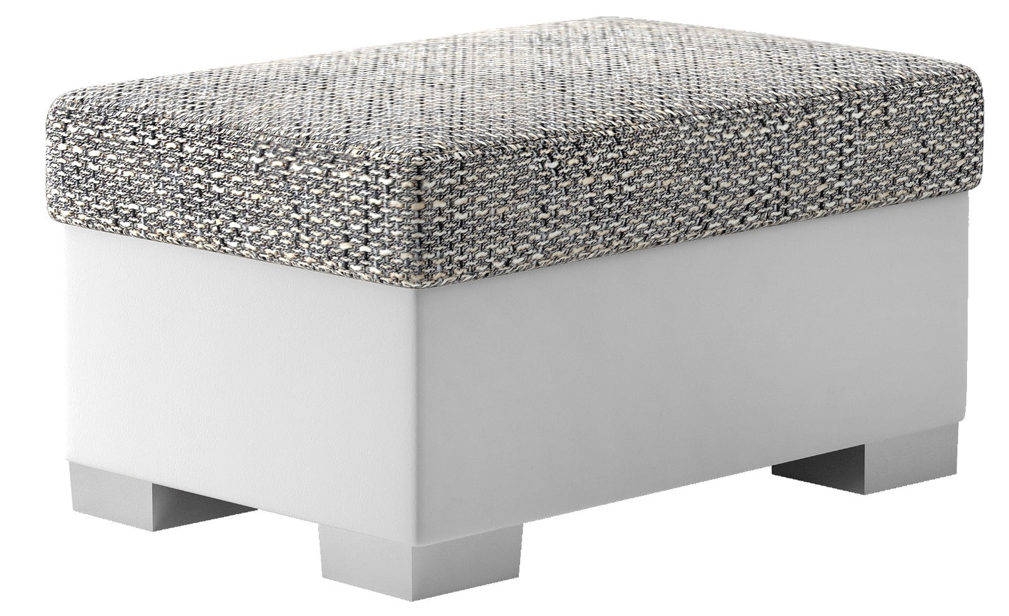 Pouf R4 | size: Width: 85cm, Height: 42cm, Depth: 55cm | color: Berlin/Soft | image: 0 | variant: 1005995