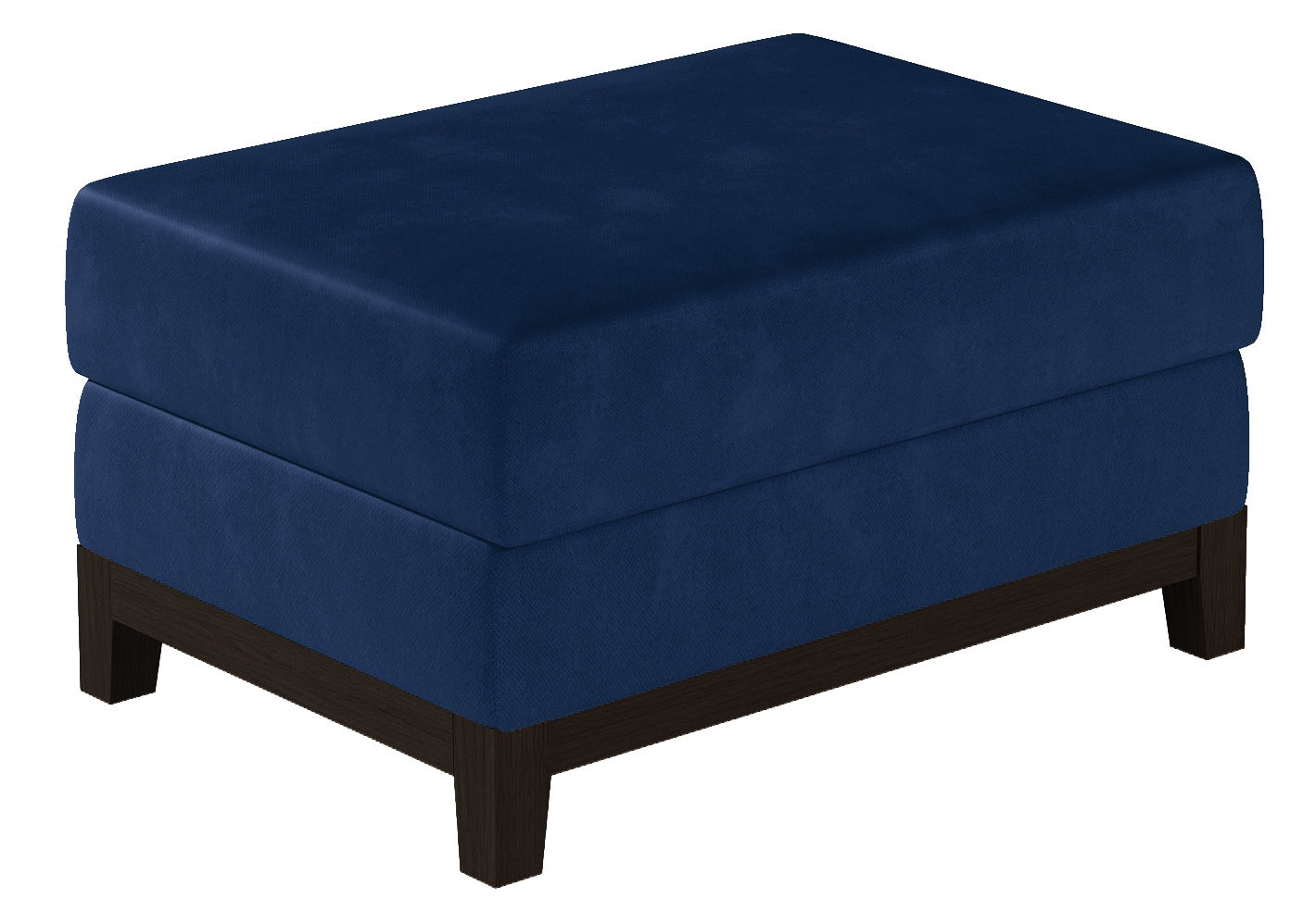 Pouf Selene | size: Width: 100cm, Height: 41cm, Depth: 70cm | color: Blue | image: 0 | variant: 1006006