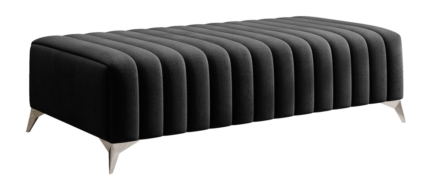 Pouf West London | size: Width: 132cm, Height: 36cm, Depth: 64cm | color: Nube | image: 0 | variant: 1010337