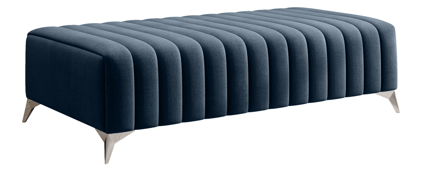 Pouf West London | size: Width: 132cm, Height: 36cm, Depth: 64cm | color: Nube | image: 0 | variant: 1010343