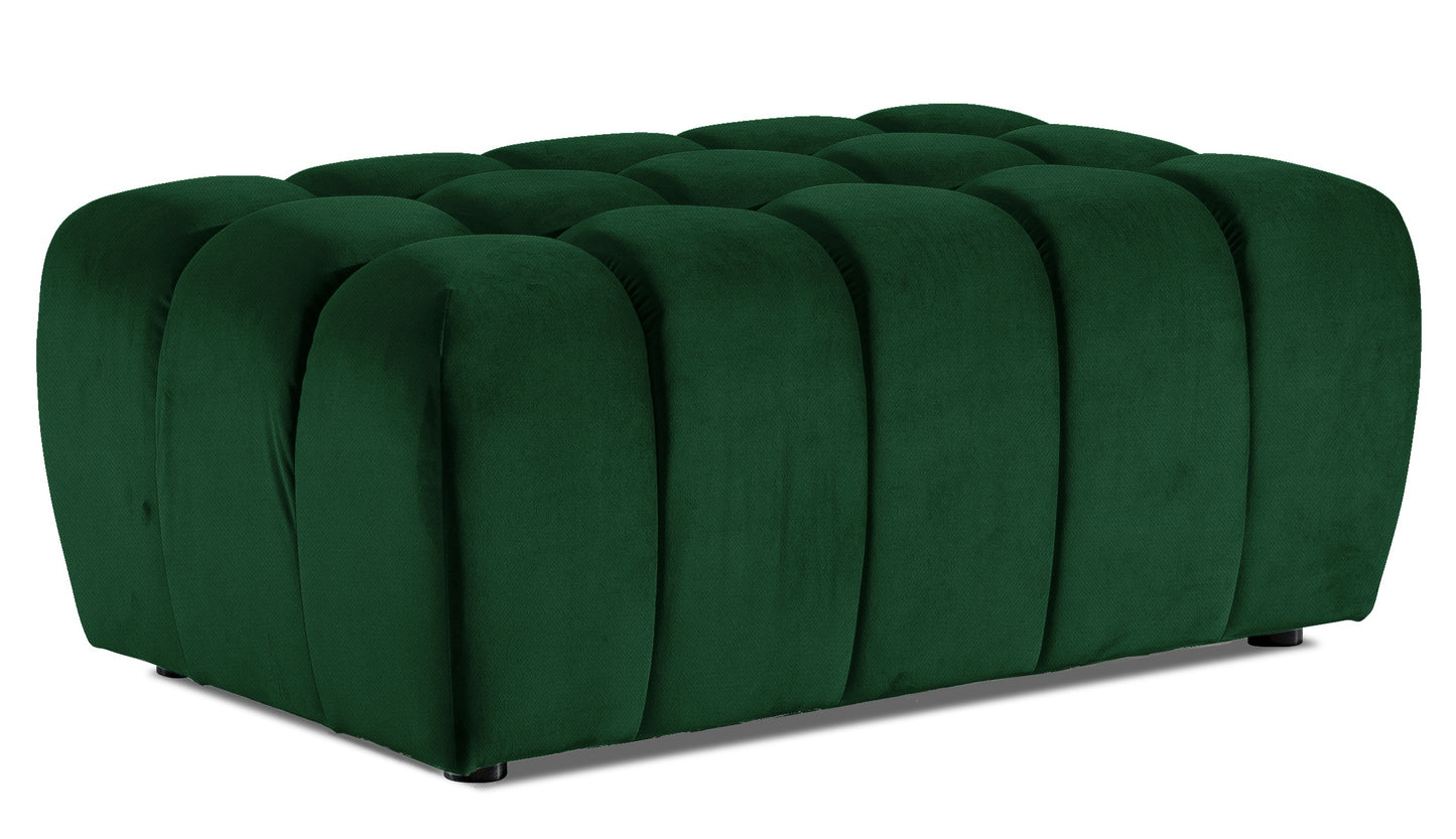 Pouf West Orebro | size: Width: 102cm, Height: 40cm, Depth: 64cm | color: Kronos | image: 0 | variant: 1010365