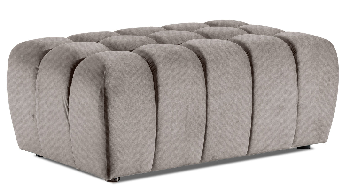 Pouf West Orebro | size: Width: 102cm, Height: 40cm, Depth: 64cm | color: Paros | image: 0 | variant: 1010364