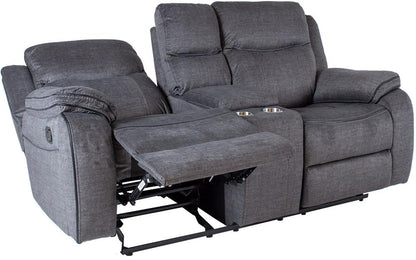 Recliner East Liepaja | size: Length: 68cm, Height: 105cm, Depth: 190cm | color: Gray | image: 2 | variant: 1006307