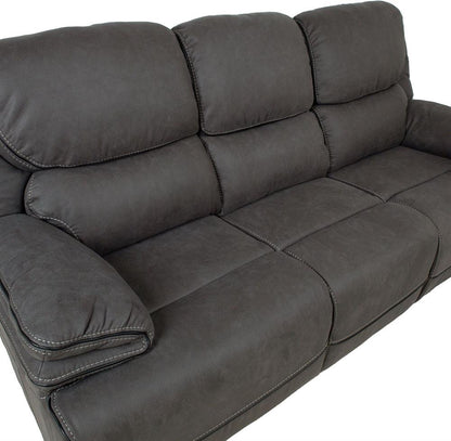 Recliner East Riga | size: Length: 93cm, Height: 106cm, Depth: 224cm | color: Gray | image: 4 | variant: 1006305