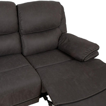 Recliner Gordy 1 | size: Length: 93cm, Height: 106cm, Depth: 163cm | color: Gray | image: 5 | variant: 1017635