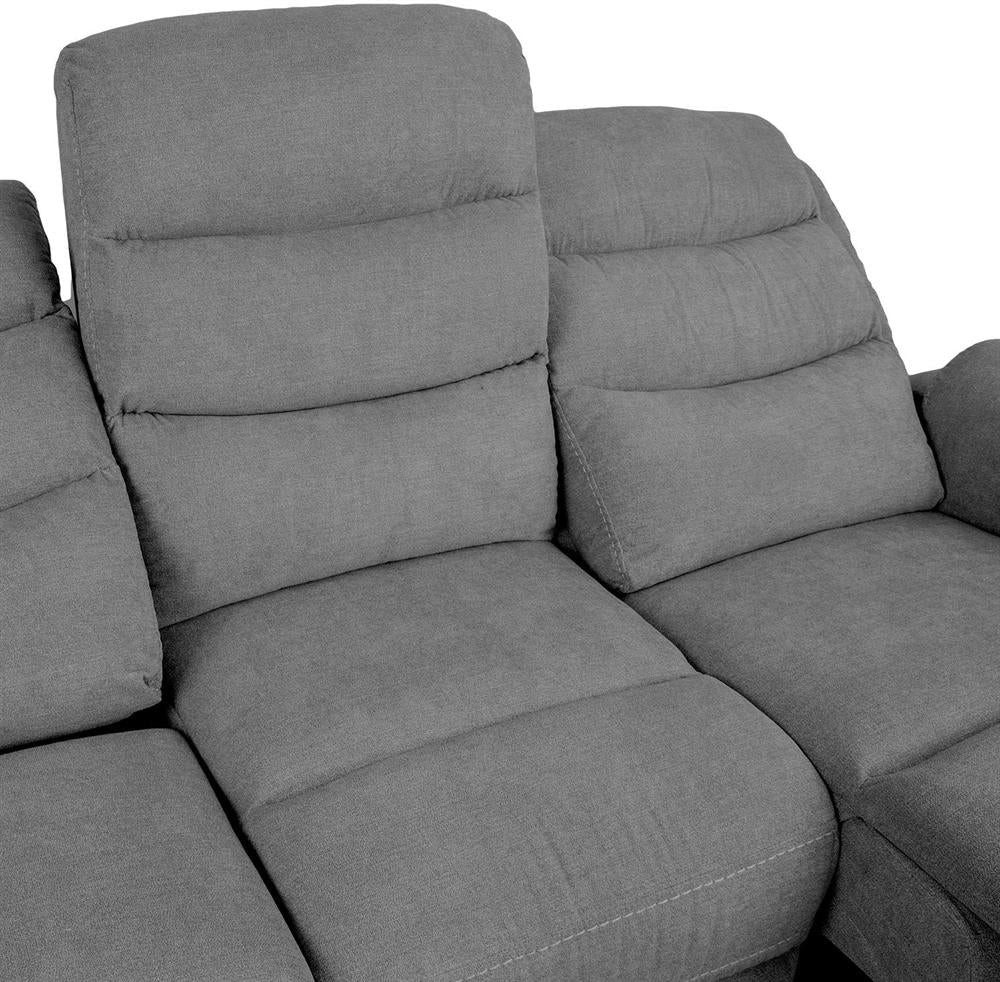 Recliner Mimi 2 | size: Length: 93cm, Height: 102cm, Depth: 208cm | color: Gray | image: 6 | variant: 1017625
