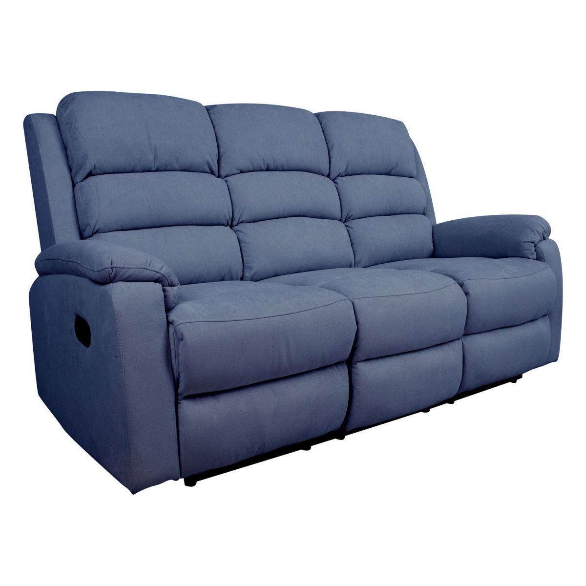 Recliner - Sofa Lincoln | size: Width: 187cm, Height: 103cm, Depth: 95cm | color: Blue | image: 1 | variant: 1000106