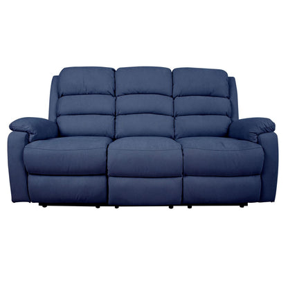 Recliner - Sofa Lincoln | size: Width: 187cm, Height: 103cm, Depth: 95cm | color: Blue | image: 2 | variant: 1000106