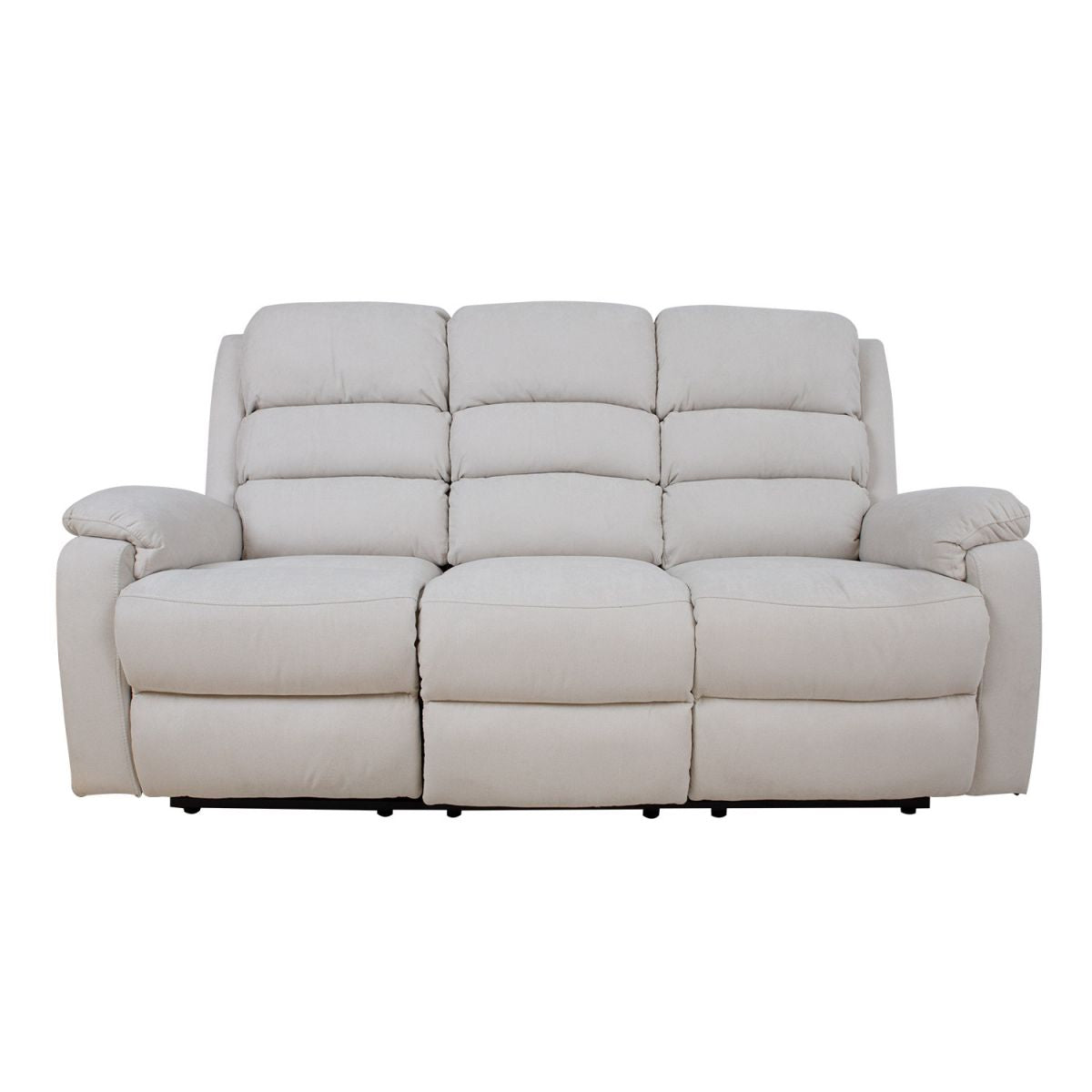Recliner - Sofa Lincoln | size: Width: 187cm, Height: 103cm, Depth: 95cm | color: White | image: 1 | variant: 1000105