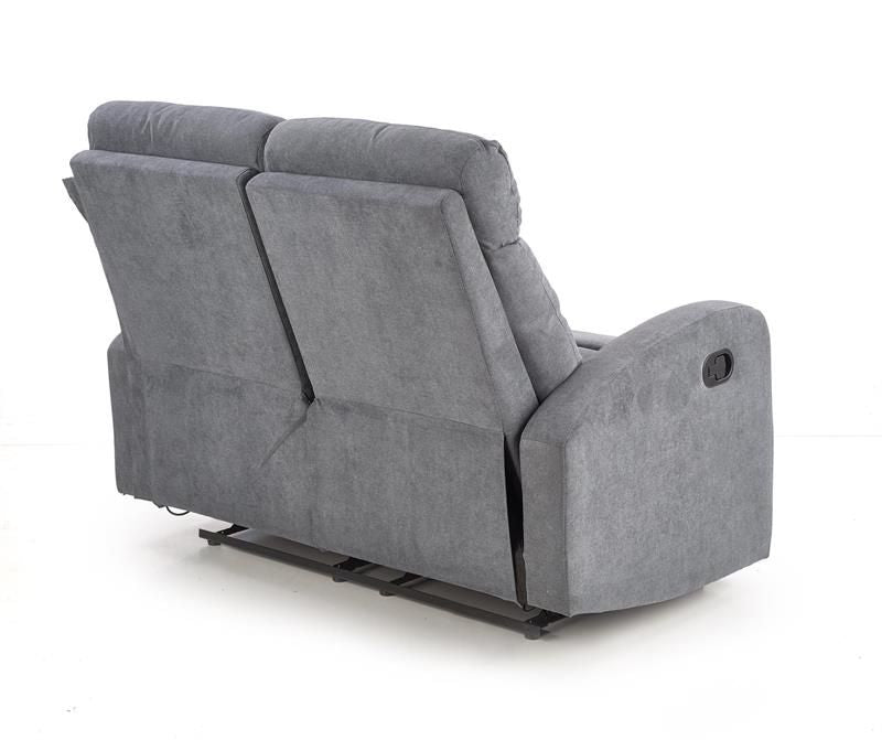 Recliner - Sofa Oslo | size: Width: 128cm, Height: 100cm, Depth: 95cm | color: Gray | image: 2 | variant: 1011030