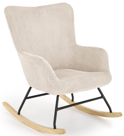Rocking Chair Belmiro | size: Width: 72cm, Height: 98cm, Depth: 88cm | color: Beige | image: 0 | variant: 1005716