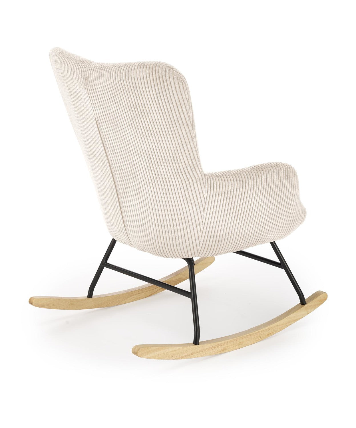 Rocking Chair Caserta | size: Width: 72cm, Height: 98cm, Depth: 88cm | color: Beige | image: 1 | variant: 1003070