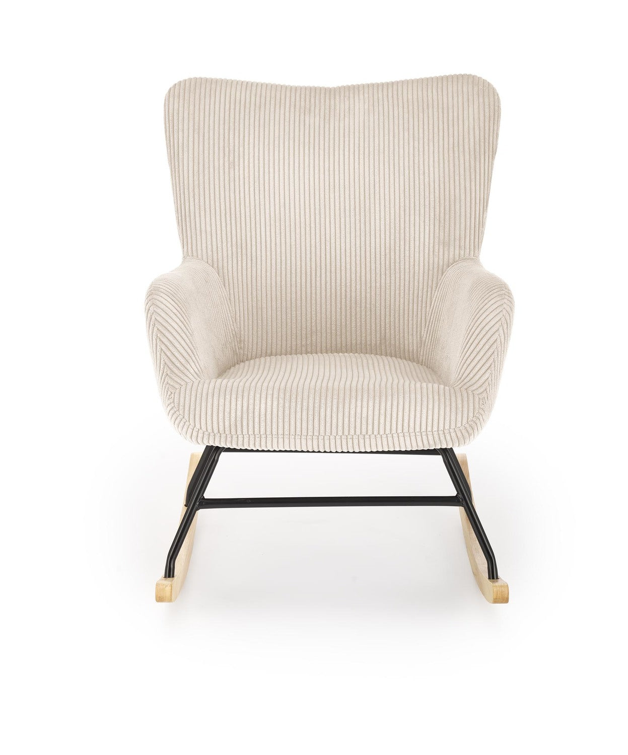Rocking Chair Caserta | size: Width: 72cm, Height: 98cm, Depth: 88cm | color: Beige | image: 4 | variant: 1003070