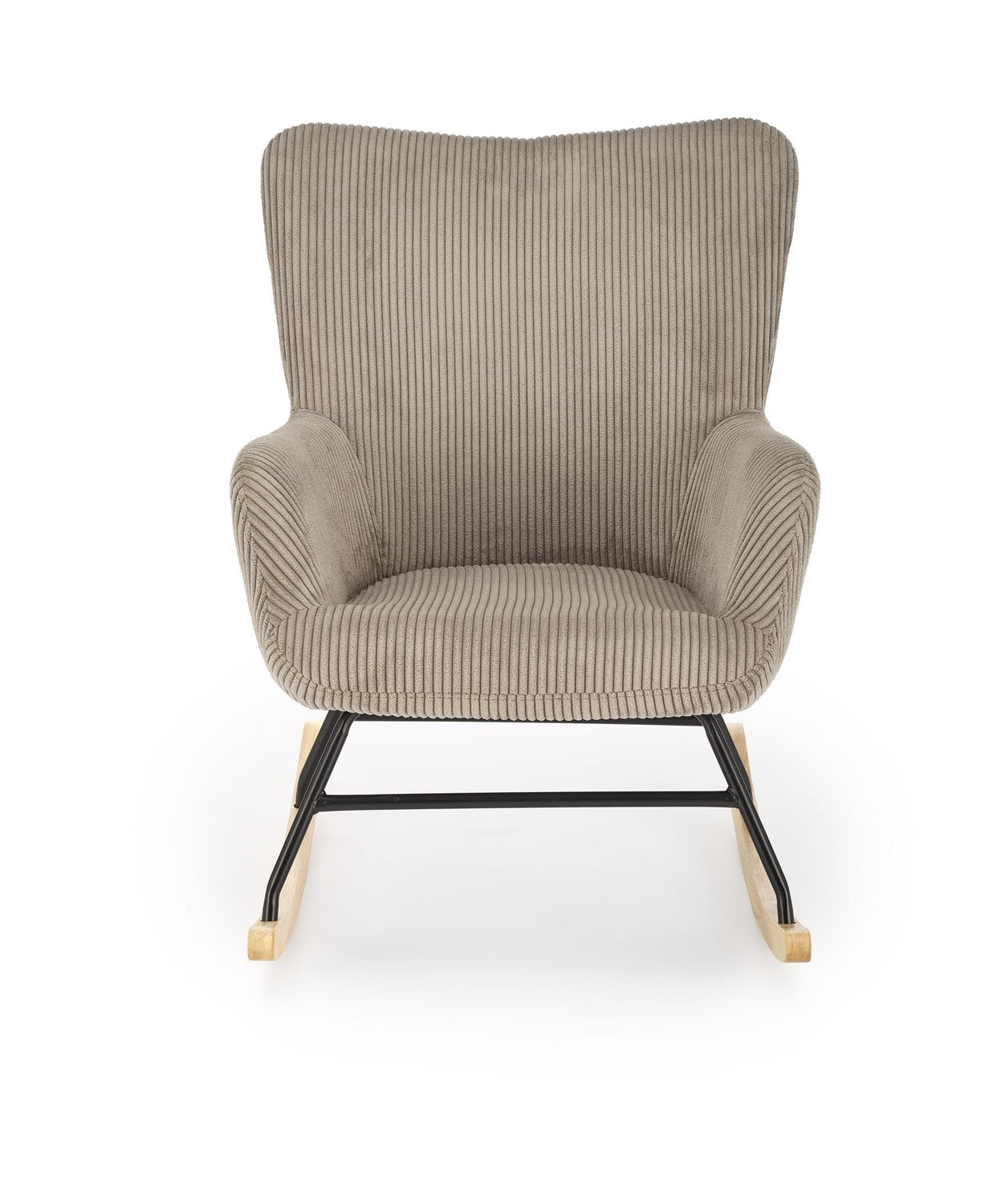 Rocking Chair Caserta | size: Width: 72cm, Height: 98cm, Depth: 88cm | color: Gray | image: 4 | variant: 1003072