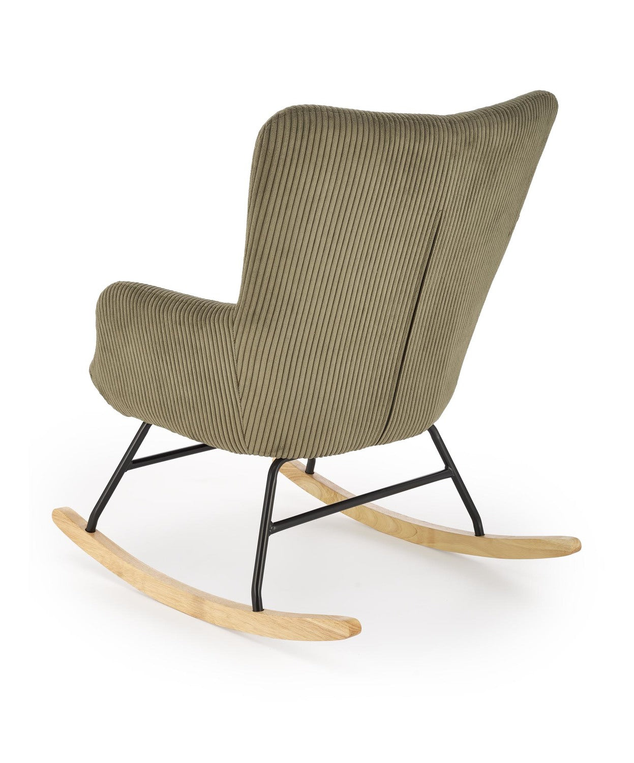 Rocking Chair Caserta | size: Width: 72cm, Height: 98cm, Depth: 88cm | color: Green | image: 1 | variant: 1003071