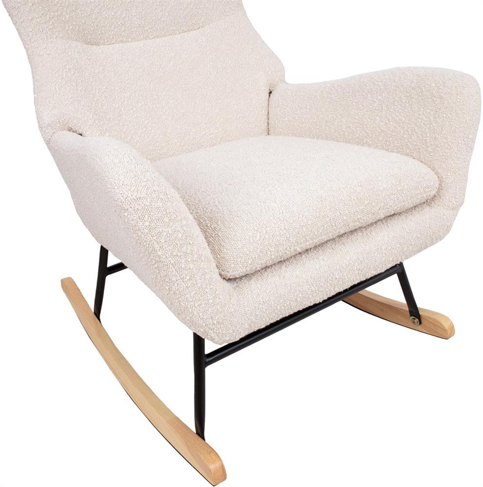 Rocking Chair Ferndale | size: Width: 69cm, Height: 96cm, Depth: 80cm | color: Beige | image: 6 | variant: 1001383