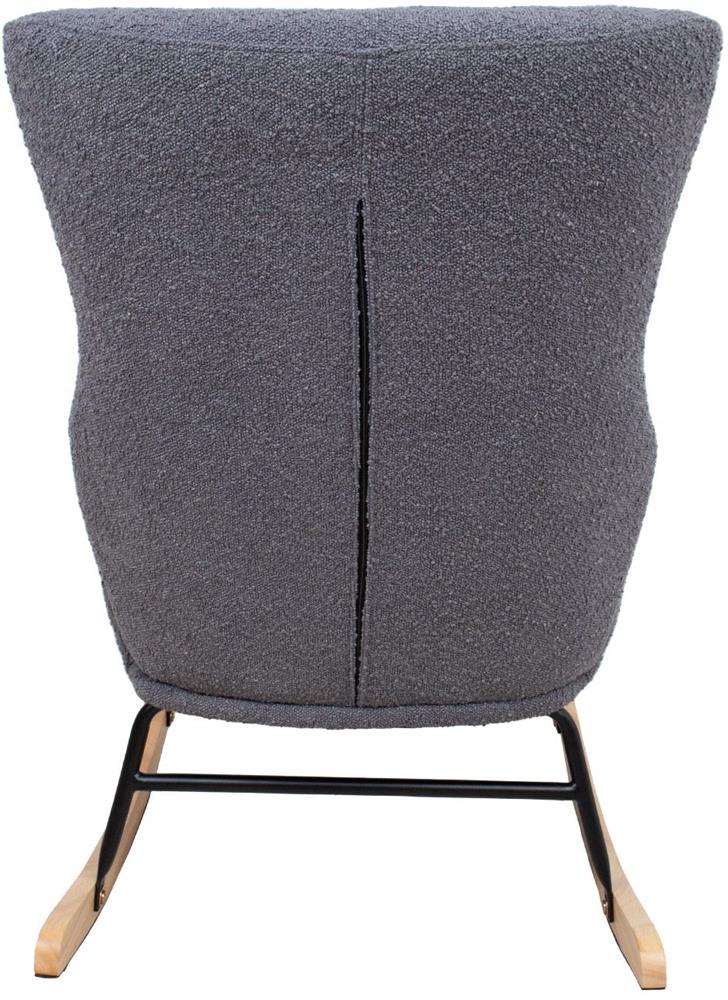 Rocking Chair Ferndale | size: Width: 69cm, Height: 96cm, Depth: 80cm | color: Gray | image: 4 | variant: 1001384