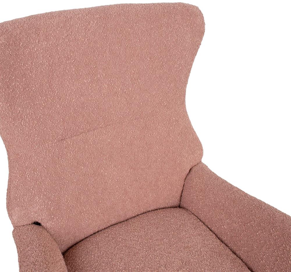 Rocking Chair Ferndale | size: Width: 69cm, Height: 96cm, Depth: 80cm | color: Pink | image: 5 | variant: 1001385