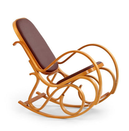 Rocking Chair Max Bis Plus | size: Length: 90cm, Width: 52cm, Height: 95cm, Depth: 90cm | color: Brown | image: 1 | variant: 1005721