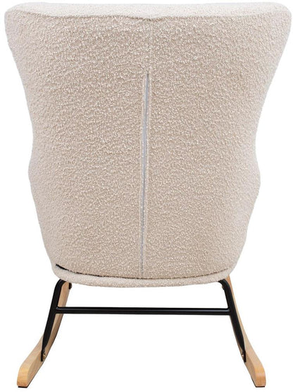 Rocking Chair Romy | size: Width: 69cm, Height: 96cm, Depth: 80cm | color: Beige | image: 4 | variant: 1005728