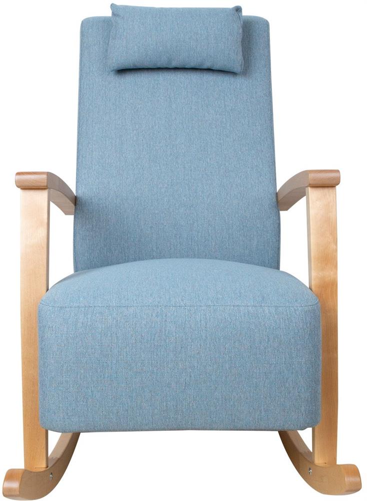 Rocking Chair Ross | size: Width: 65.5cm, Height: 104cm, Depth: 102cm | color: Blue | image: 2 | variant: 1001388