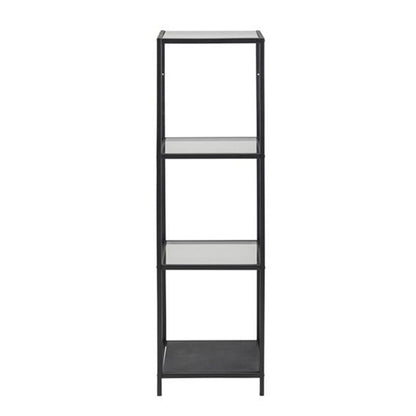 Shelf Aberystwyth | size: Width: 37cm, Height: 119.5cm, Depth: 35cm | color: Black | image: 2 | variant: 1005310