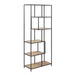 Shelf Aberystwyth | size: Width: 77cm, Height: 185cm, Depth: 35cm | color: Black | image: 1 | variant: 1000179