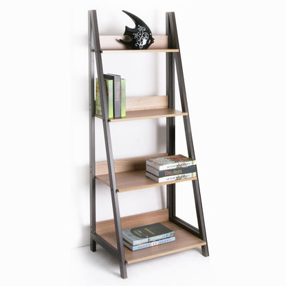Shelf East Broadstairs | size: Width: 52cm, Height: 146.5cm, Depth: 47.5cm | color: Brown | image: 2 | variant: 1005311