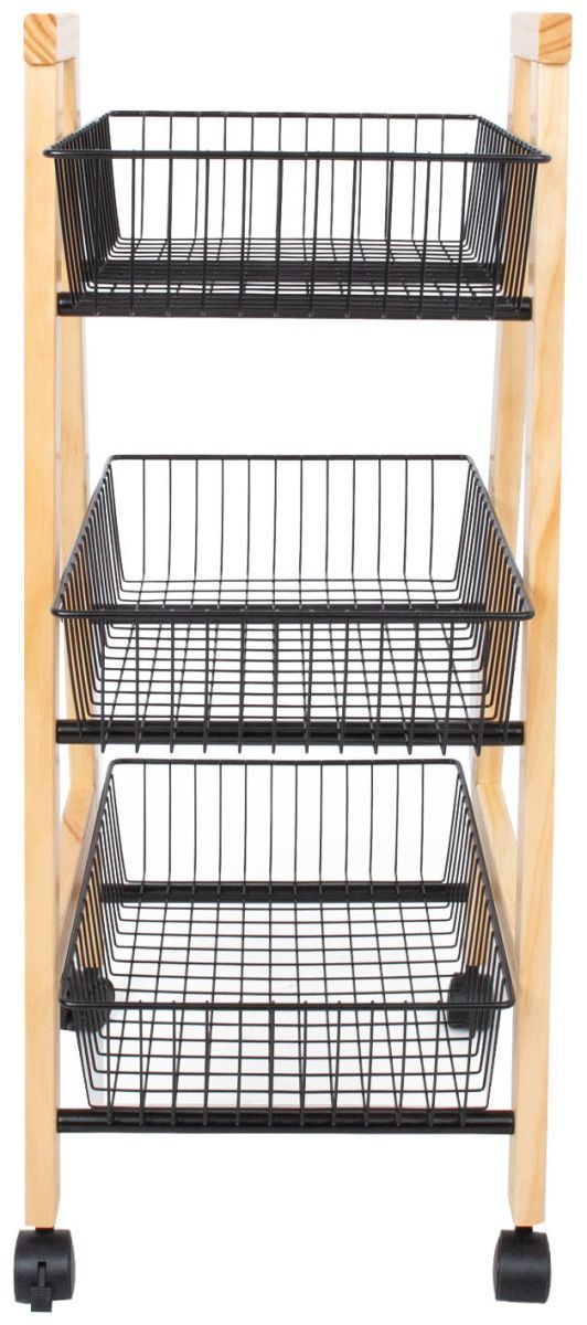 Shelf East Carmarthen | size: Width: 32cm, Height: 81cm, Depth: 37cm | color: Black/Oak | image: 2 | variant: 1005711