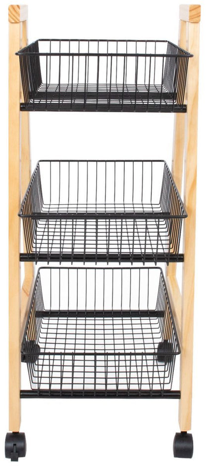 Shelf East Carmarthen | size: Width: 32cm, Height: 81cm, Depth: 37cm | color: Black/Oak | image: 2 | variant: 1005711