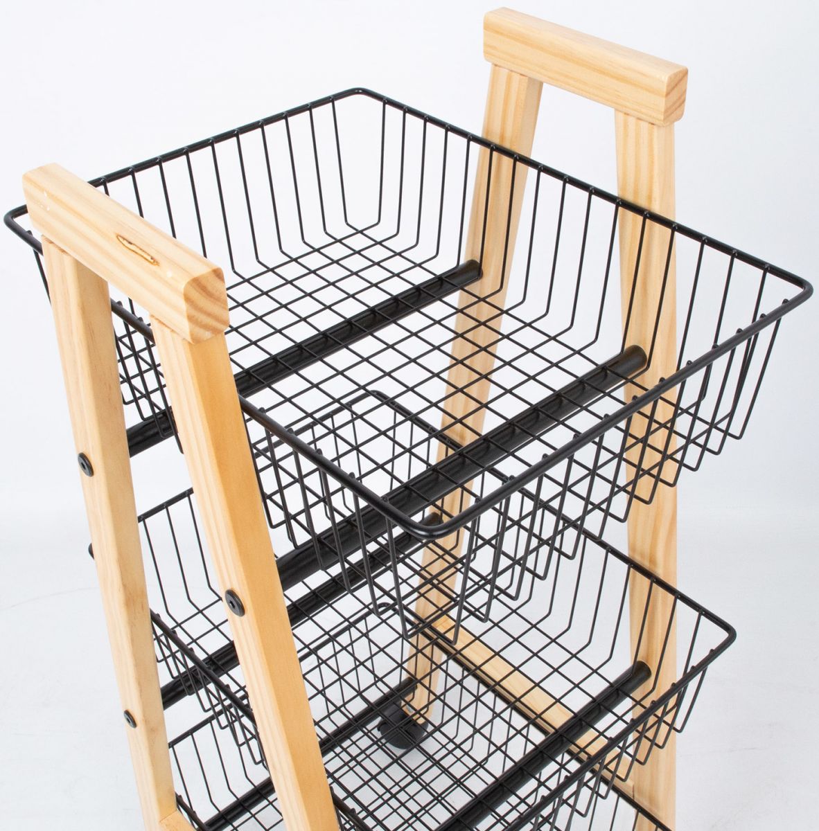 Shelf East Carmarthen | size: Width: 32cm, Height: 81cm, Depth: 37cm | color: Black/Oak | image: 4 | variant: 1005711