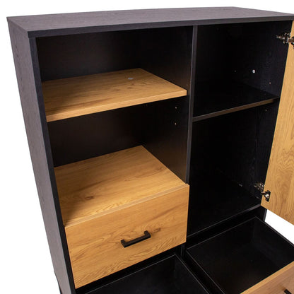 Shelf East Falmouth | size: Width: 100cm, Height: 140cm, Depth: 40cm | color: Oak | image: 5 | variant: 1005408
