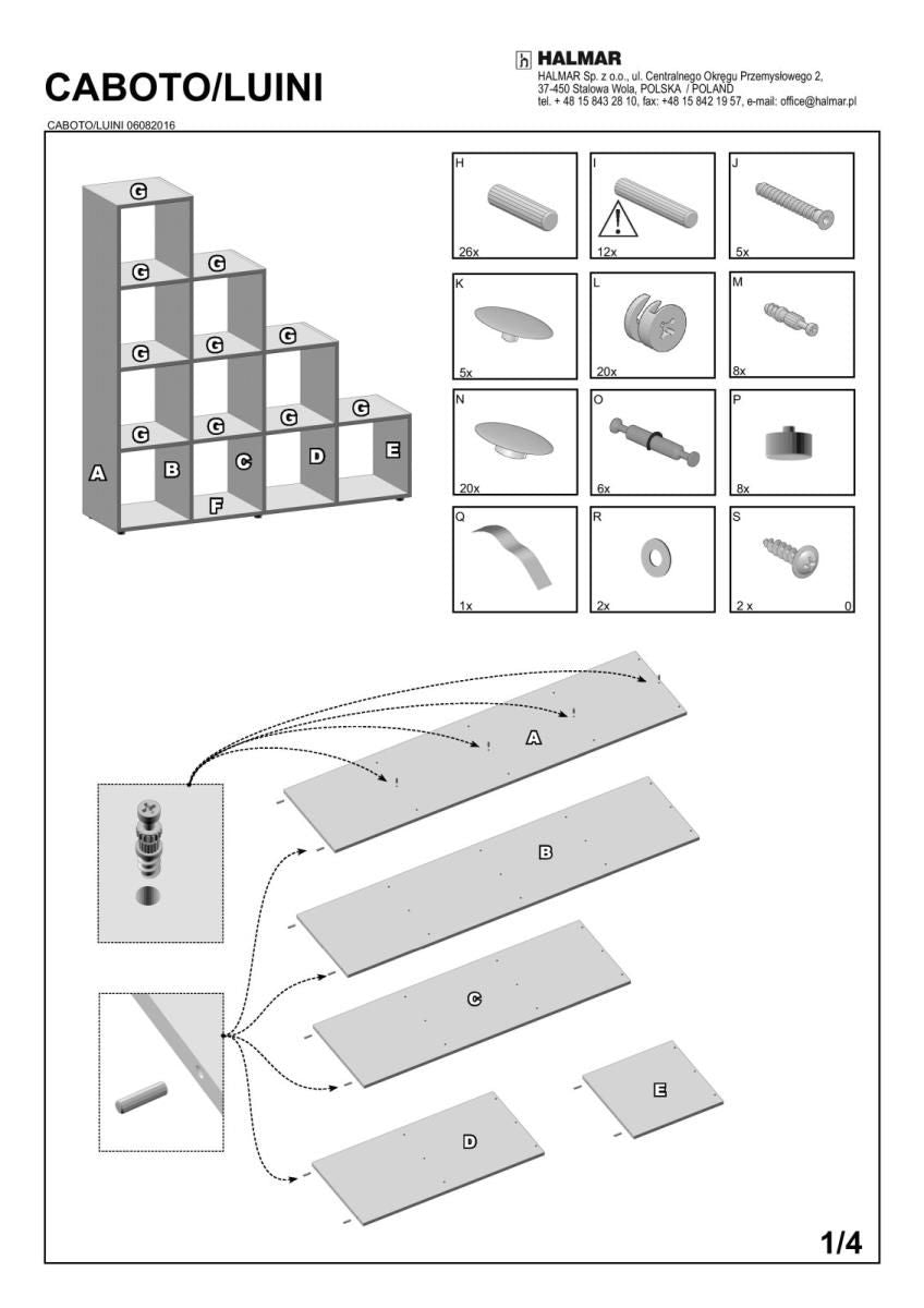 Shelf East Pescara | size: Width: 139cm, Height: 144cm, Depth: 33cm | color: White | image: 2 | variant: 1006647