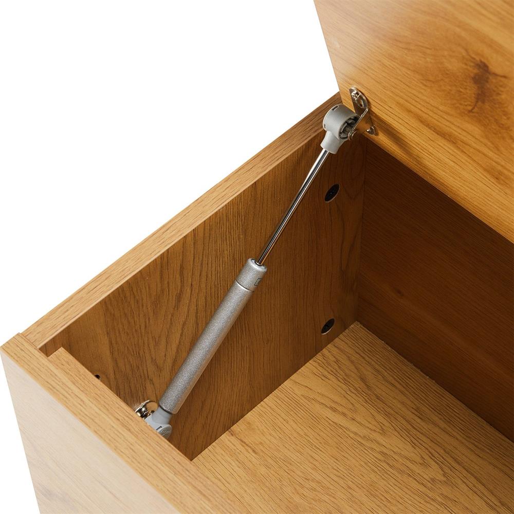 Shoe Cabinet Aalborg | size: Length: 32cm, Width: 90cm, Height: 46cm | color: Oak | image: 9 | variant: 1016712