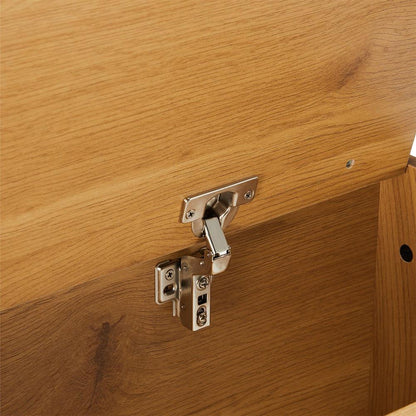 Shoe Cabinet East Rakvere | size: Length: 32cm, Width: 90cm, Height: 46cm | color: Oak | image: 10 | variant: 1005952