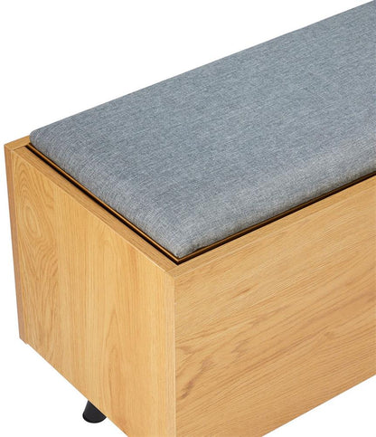 Shoe Cabinet East Rakvere | size: Length: 32cm, Width: 90cm, Height: 46cm | color: Oak | image: 4 | variant: 1005952