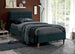 Single Bed Azurro Velvet | size: Length: 212cm, Width: 96cm, Height: 96cm | color: Green | image: 1 | variant: 1010249
